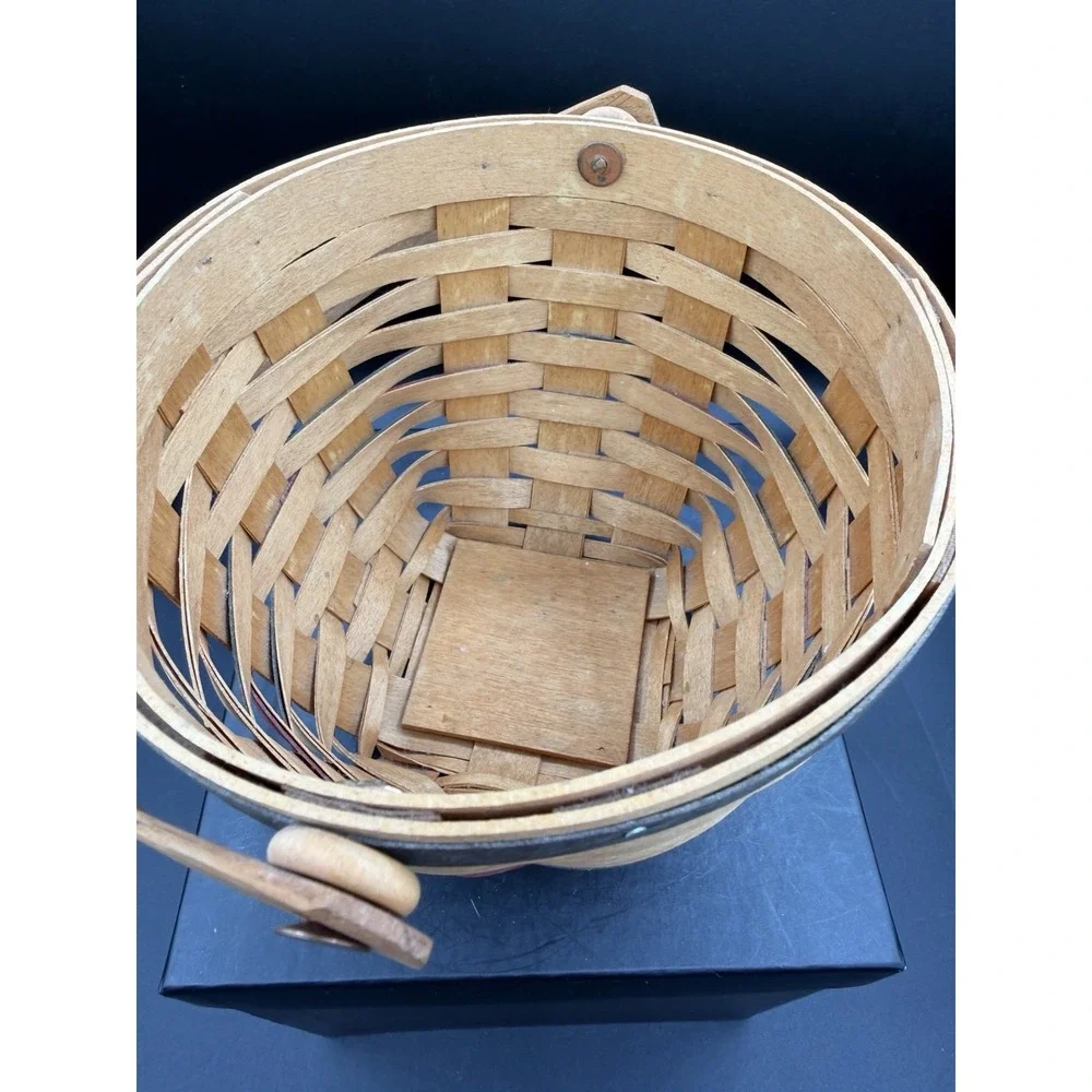 Bradford Basket Company 1998 6x5 Round Series 🧺✨ Handcrafted Basket